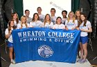 Media Day  Wheaton College Women's Swimming & Diving Media Day 2023-24 . - Photo By: KEITH NORDSTROM : Wheaton, Swimming, Media Day